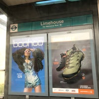 Photo taken at Limehouse DLR Station by Jo N. on 4/7/2018
