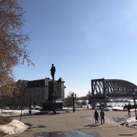 Photo taken at Памятник Александру III by Peter S. on 3/26/2019