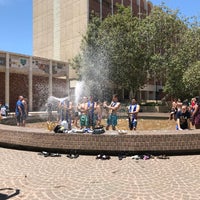 Photo taken at UCLA Inverted Fountain by Paul W. on 6/14/2018