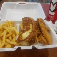 Photo taken at Raising Cane&amp;#39;s Chicken Fingers by Ricky B. on 5/31/2019