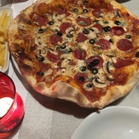 Photo taken at Little Italy Pizza by Kübra F. on 1/17/2018