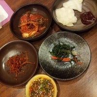 Photo taken at Gaya Restaurante | 가야 by Jenny C. on 12/24/2012