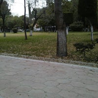 Photo taken at Parque Floresta Coyoacán by Adriana R. on 12/10/2014