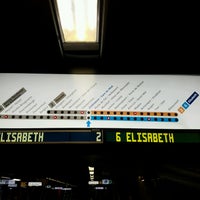 Photo taken at Métro Ligne 2 / Metro Lijn 2 (MIVB / STIB) by Max K. on 9/17/2016
