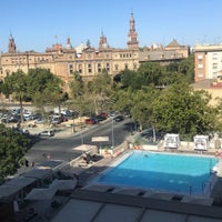 Photo taken at Hotel Meliá Sevilla by Fro on 8/12/2019