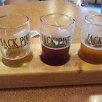 Photo taken at Jack Pine Brewery by Milagros G. on 7/12/2013