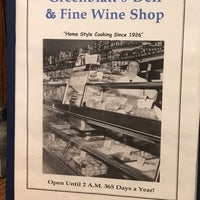 Photo taken at Greenblatt&amp;#39;s Delicatessen &amp;amp; Fine Wine Shop by Barry F. on 1/20/2019