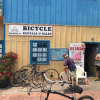 Photo taken at Daniel&amp;#39;s Bicycle Rentals &amp;amp; Sales by Barry F. on 7/23/2016
