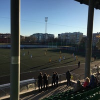 Photo taken at Стадион ЦФКСЗ &amp;quot;Царское Село&amp;quot; by Юлия🐯 Б. on 5/2/2017