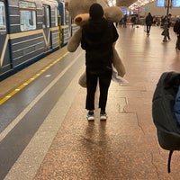 Photo taken at Metro Sadovaya by Vadim T. on 10/23/2021