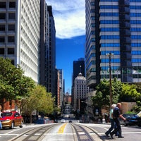 Photo taken at Cable Car Stop - California &amp;amp; Grant by Journey City Guides on 8/29/2013
