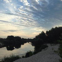 Photo taken at Дикий Пляж На Осокорках by Olexii V. on 7/16/2014
