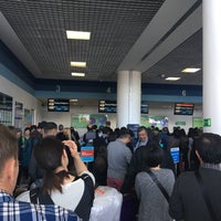 Photo taken at Терминал Б / Terminal B (VVO) by Fuyuhiko T. on 9/25/2018