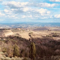 Photo taken at San Gimignano 1300 by Tuğçe S. on 2/13/2020