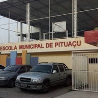 Photo taken at Escola Municipal de Pituaçu by Marcelo M. on 9/21/2014