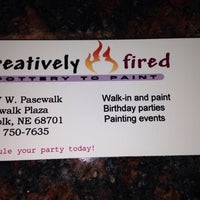 Photo taken at Creatively Fired Pottery To Paint by Brian K. on 11/27/2013