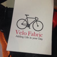 Photo taken at Velo Fabric by Wanruedee K. on 5/5/2014