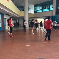 Photo taken at Choa Chu Kang Stadium Badminton Courts by Francis C. on 3/19/2017