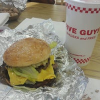 Photo taken at Five Guys by Andrea B. on 7/29/2016