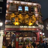 Photo taken at The Crown &amp;amp; Anchor by Tim B. on 10/5/2019