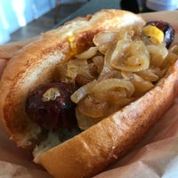 Photo taken at Juicy Burgers &amp;amp; Dogs by Valentino H. on 8/30/2018