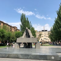 Photo taken at Ալեքսանդր Թամանյանի արձան by DH K. on 8/19/2018
