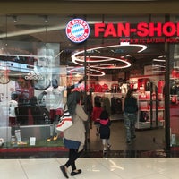 Photo taken at FC Bayern Fan-Shop by DH K. on 9/4/2016