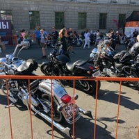 Photo taken at St. Petersburg Harley Days by DH K. on 8/4/2018