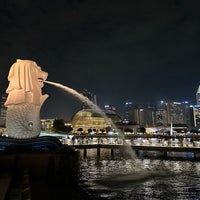 Photo taken at Merlion Park by DH K. on 1/18/2024