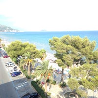 Photo taken at Grand Hotel Mediterranee Alassio by Ирина Л. on 9/9/2014