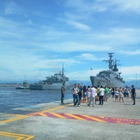 Photo taken at Base Naval do Rio de Janeiro (BNRJ) by Nathália B. on 12/10/2013