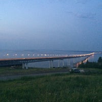Photo taken at обрыв у нового моста by Asya S. on 6/22/2015