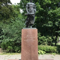 Photo taken at Памятник Шоте Руставели by Helen A. on 6/24/2018