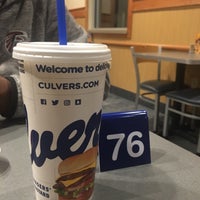 Photo taken at Culver&amp;#39;s by Casey K. on 1/6/2018