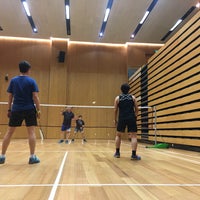 Photo taken at Badminton Court at Mapletree Business City by Lily F. on 3/9/2020