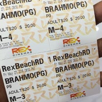 Photo taken at Rex Cinemas by Manish T. on 5/27/2016
