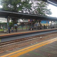 Photo taken at Stasiun Cawang by Dony T. on 3/10/2019