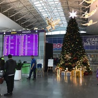 Photo taken at Boryspil International Airport (KBP) by Oksana 🌸 on 12/21/2018