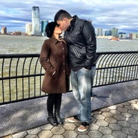 Photo taken at Battery Park City Esplanade by Celso on 1/1/2016