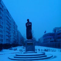 Photo taken at Памятник Д. М. Карбышеву by Inna M. on 11/30/2012