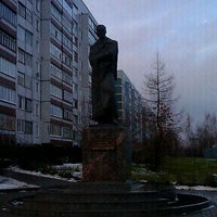 Photo taken at Памятник Д. М. Карбышеву by Inna M. on 12/1/2012