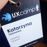 Photo taken at UXcamp Europe 2014 by Katarzyna O. on 6/7/2014