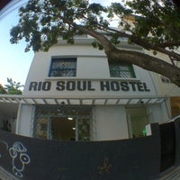 Photo taken at Rio Soul Hostel by Camila B. on 12/26/2012