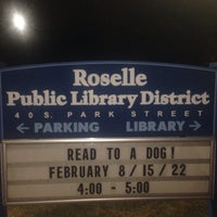 Photo taken at Roselle Public Library District by Terrell B. on 2/9/2017