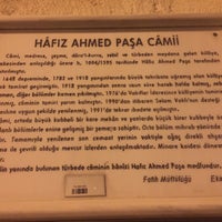 Photo taken at Hafız Ahmed Paşa Camii by Av. Mustafa Kürşad A. on 4/17/2016