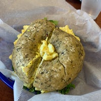 Photo taken at Bagelmania by Jonathan M. on 12/8/2019
