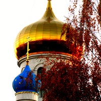 Photo taken at Церковь Новомучеников и Исповедников Российских by Ян on 10/15/2013