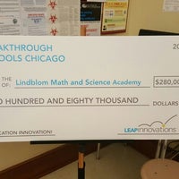 Photo taken at Lindblom Math &amp;amp; Science Academy by Bruce M. on 5/11/2016
