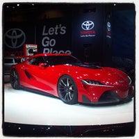 Photo taken at TOYOTA @ Chicago Auto Show by Bruce M. on 2/6/2014