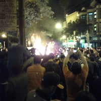 Photo taken at The Great San Francisco World Series Riot of 2012 by Matt on 10/29/2012